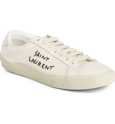 ysl sneakers womens|saint laurent sneakers women's.